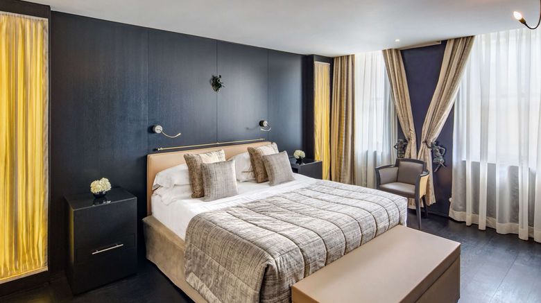 <b>60 Hyde Park Gate Hotel Room</b>. Images powered by <a href=https://www.travelagewest.com/Hotels/London/