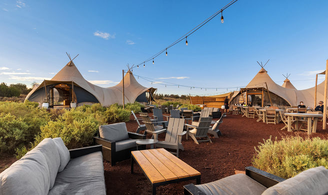 Under Canvas Grand Canyon Exterior