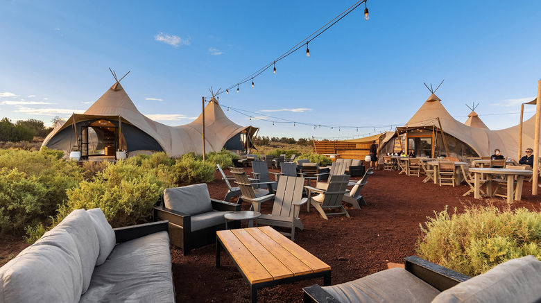 Under Canvas Grand Canyon Exterior. Images powered by <a href="https://www.leonardoworldwide.com" target="_blank" rel="noopener">Leonardo</a>.