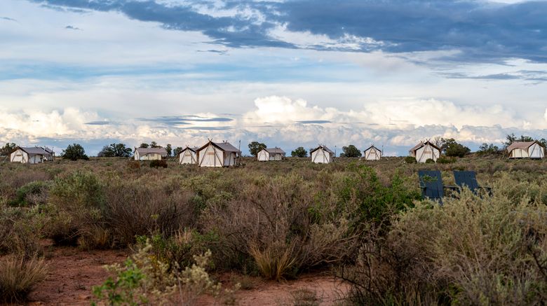 <b>Under Canvas Grand Canyon Exterior</b>. Images powered by <a href="https://www.leonardoworldwide.com/" title="Leonardo Worldwide" target="_blank">Leonardo</a>.