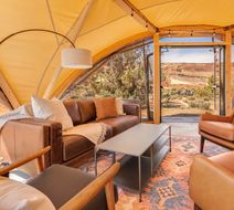 Under Canvas Moab Lobby