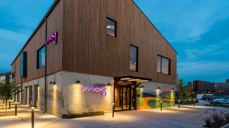 <b>Moxy Fayetteville Exterior</b>. Images powered by <a href="https://www.leonardoworldwide.com/" title="Leonardo Worldwide" target="_blank">Leonardo</a>.