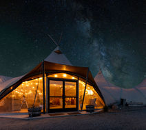 Under Canvas Yellowstone Exterior