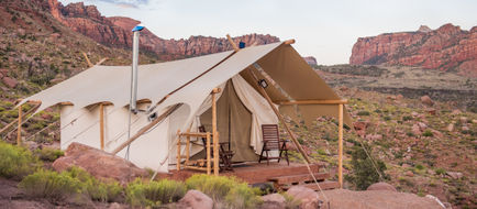 Under Canvas Zion Exterior