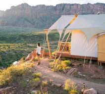 Under Canvas Zion Exterior