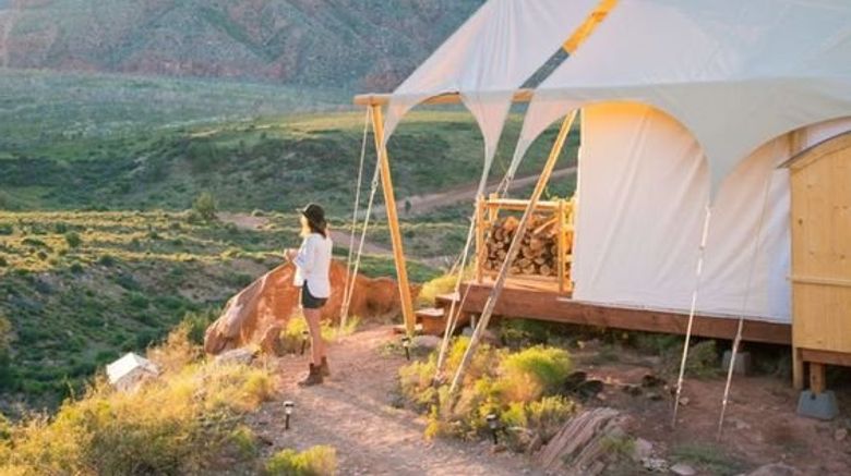 <b>Under Canvas Zion Exterior</b>. Images powered by <a href="https://www.leonardoworldwide.com/" title="Leonardo Worldwide" target="_blank">Leonardo</a>.