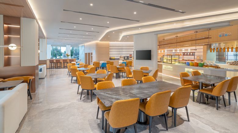 <b>Holiday Inn Exp Liangjiang Yufu Restaurant</b>. Images powered by <a href="https://www.leonardoworldwide.com/" title="Leonardo Worldwide" target="_blank">Leonardo</a>.