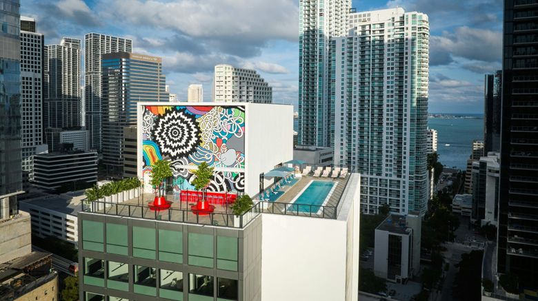 <b>citizenM Miami Brickell Exterior</b>. Images powered by <a href="https://www.leonardoworldwide.com/" title="Leonardo Worldwide" target="_blank">Leonardo</a>.