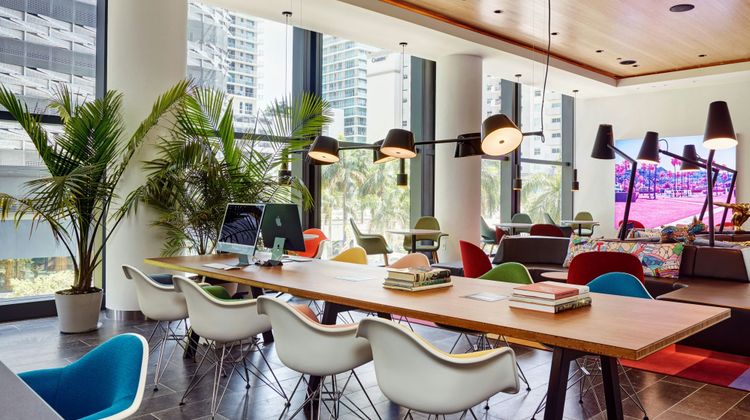 citizenM Miami Brickell Lobby