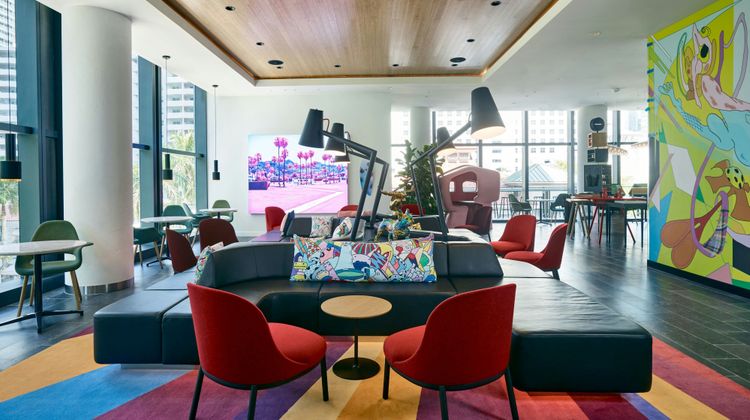 citizenM Miami Brickell Lobby