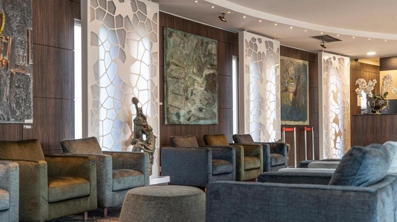 <b>Isola Sacra Rome Airport Hotel Lobby</b>. Images powered by <a href="https://www.leonardoworldwide.com/" title="Leonardo Worldwide" target="_blank">Leonardo</a>.