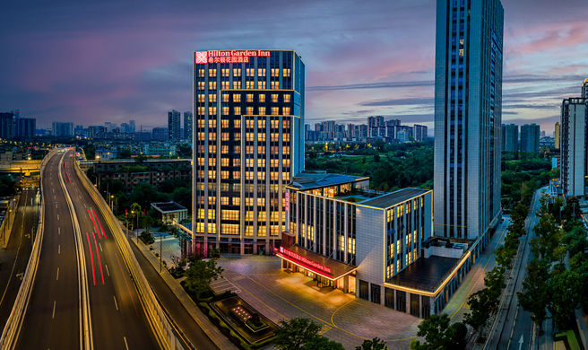 Hilton Garden Inn Chengdu East Railway Exterior