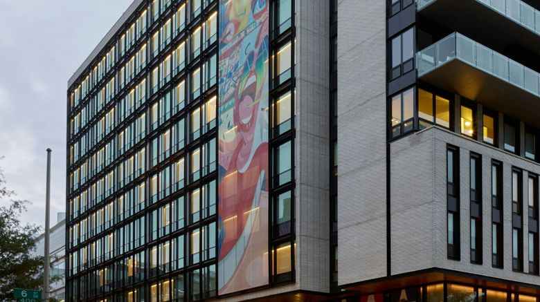 citizenM Washington DC Capitol hotel Exterior. Images powered by <a href="https://www.leonardoworldwide.com" target="_blank" rel="noopener">Leonardo</a>.