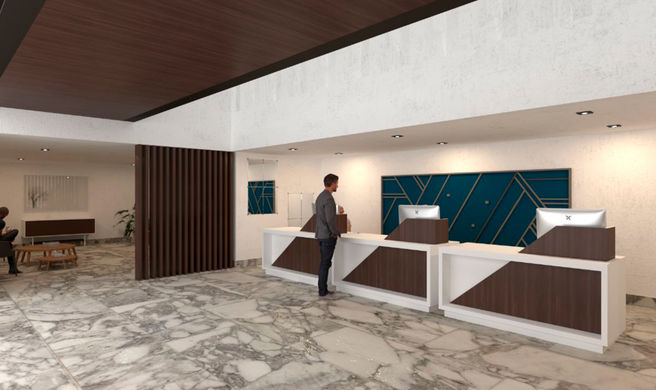 Holiday Inn Exp Suites Centro by Exterior