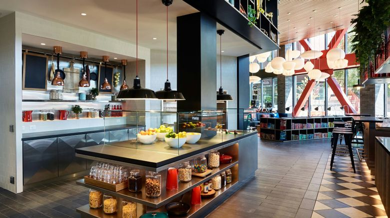 <b>citizenM Seattle Pioneer Square Restaurant</b>. Images powered by <a href="https://www.leonardoworldwide.com/" title="Leonardo Worldwide" target="_blank">Leonardo</a>.
