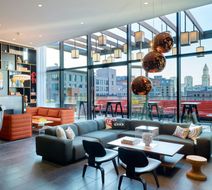 citizenM Boston North Station Hotel Lobby