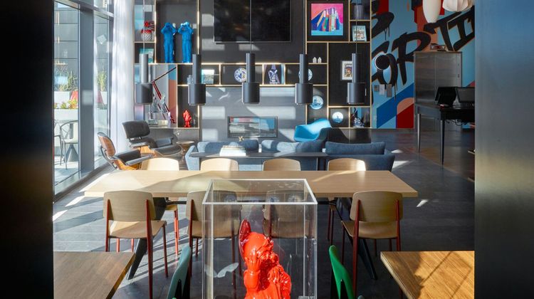 citizenM Boston North Station Hotel Lobby