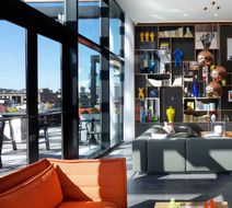 citizenM Boston North Station Hotel Lobby