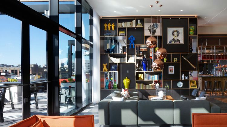 citizenM Boston North Station Hotel Lobby