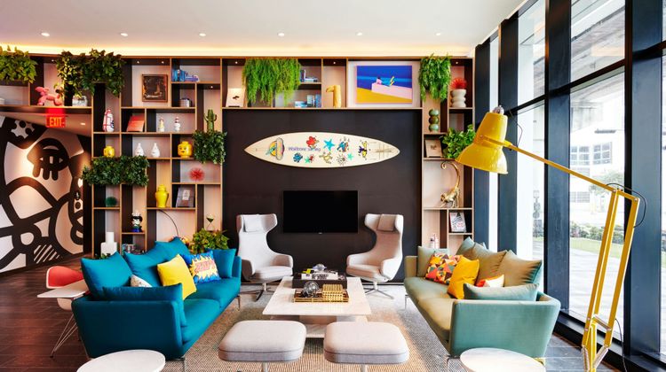 citizenM Miami Worldcenter Lobby