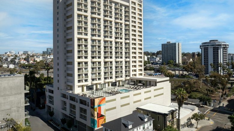 Courtyard by Marriott San Diego Downtown Exterior. Images powered by <a href="https://www.leonardoworldwide.com" target="_blank" rel="noopener">Leonardo</a>.