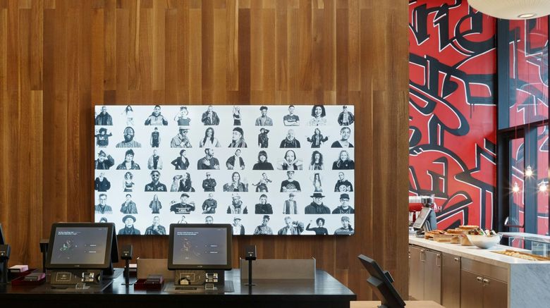 <b>citizenM New York Bowery Exterior</b>. Images powered by <a href="https://www.leonardoworldwide.com/" title="Leonardo Worldwide" target="_blank">Leonardo</a>.