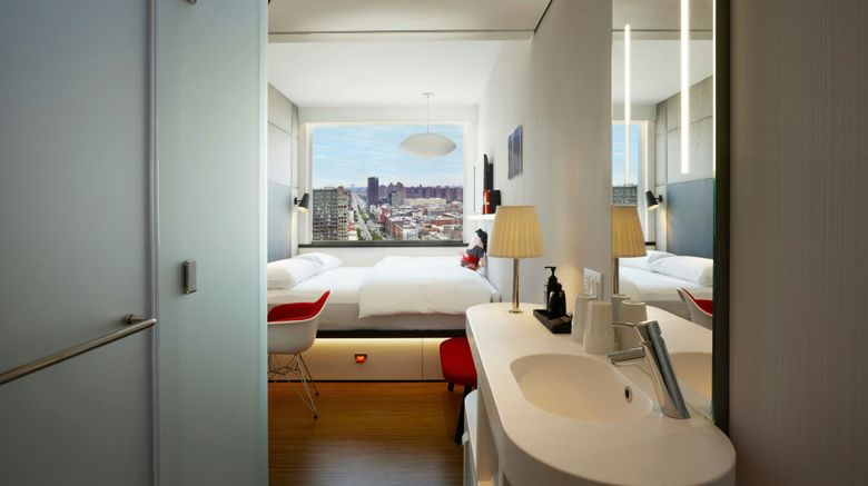 <b>citizenM New York Bowery Room</b>. Images powered by <a href="https://www.leonardoworldwide.com/" title="Leonardo Worldwide" target="_blank">Leonardo</a>.