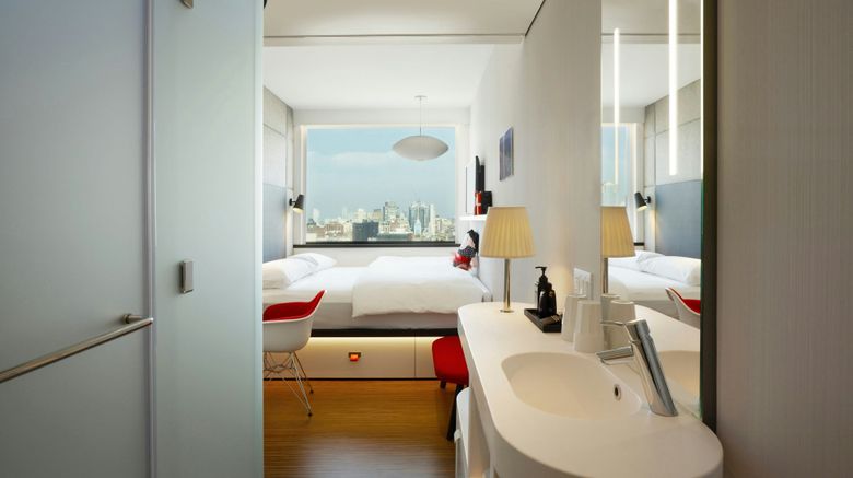 <b>citizenM New York Bowery Room</b>. Images powered by <a href="https://www.leonardoworldwide.com/" title="Leonardo Worldwide" target="_blank">Leonardo</a>.