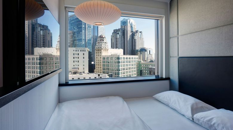<b>citizenM San Francisco Union Square Room</b>. Images powered by <a href="https://www.leonardoworldwide.com/" title="Leonardo Worldwide" target="_blank">Leonardo</a>.