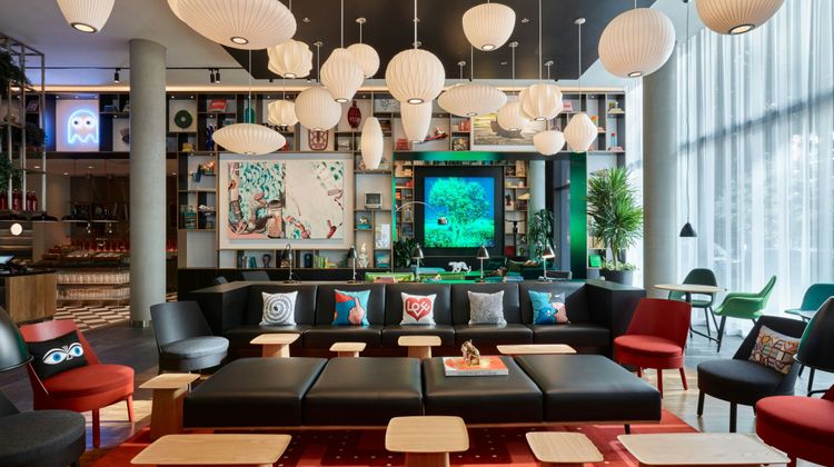 citizenM Seattle South Lake Union Hotel Lobby