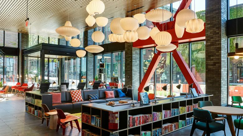 <b>citizenM Seattle Pioneer Square Lobby</b>. Images powered by <a href="https://www.leonardoworldwide.com/" title="Leonardo Worldwide" target="_blank">Leonardo</a>.