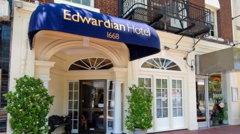 <b>Edwardian San Francisco Hotel Exterior</b>. Images powered by <a href="https://www.leonardoworldwide.com/" title="Leonardo Worldwide" target="_blank">Leonardo</a>.
