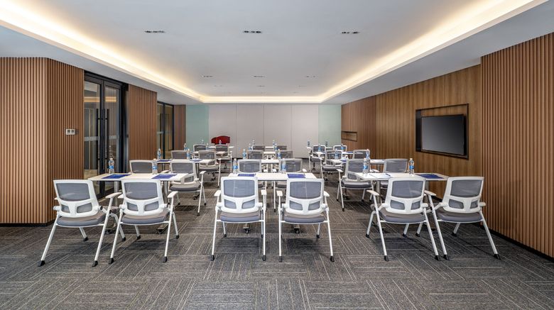 <b>Holiday Inn Exp City Center by Meeting</b>. Images powered by <a href="https://www.leonardoworldwide.com/" title="Leonardo Worldwide" target="_blank">Leonardo</a>.