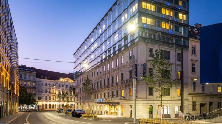 <b>Novotel Wien City Exterior</b>. Images powered by <a href=https://www.travelagewest.com/Hotels/Vienna/