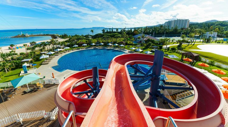 Sheraton Okinawa Sunmarina Resort Pool