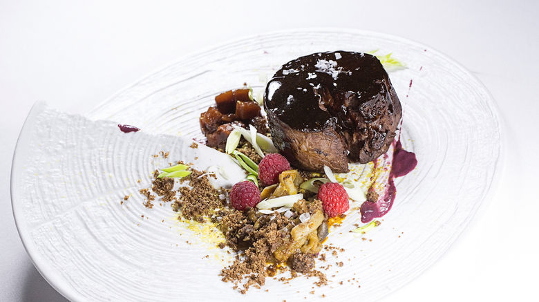 <b>Hospes Palacio del Bailio Restaurant</b>. Images powered by <a href="https://www.leonardoworldwide.com/" title="Leonardo Worldwide" target="_blank">Leonardo</a>.