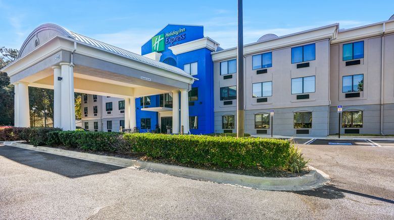 Holiday Inn Express  and  Stes-Jax/Mayport Exterior. Images powered by <a href="https://www.leonardoworldwide.com" target="_blank" rel="noopener">Leonardo</a>.