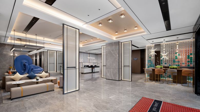 <b>Hampton Dalian High-Tech Zone Lobby</b>. Images powered by <a href="https://www.leonardoworldwide.com/" title="Leonardo Worldwide" target="_blank">Leonardo</a>.