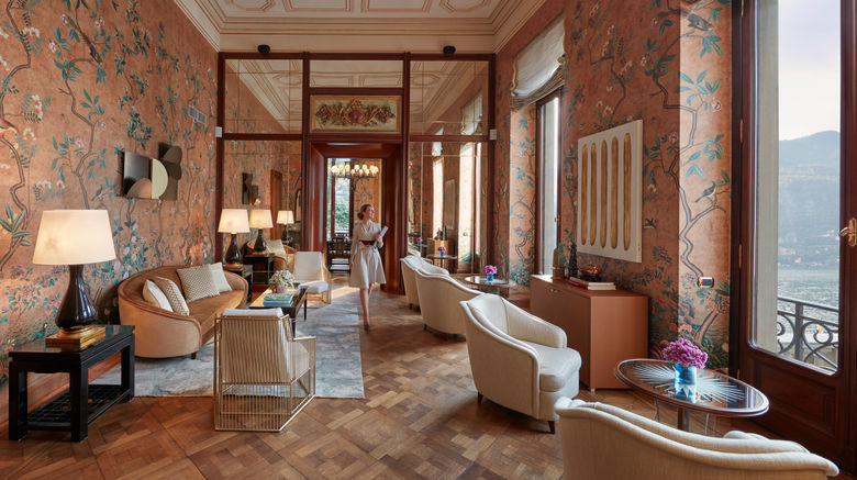 <b>Mandarin Oriental, Lago di Como Lobby</b>. Images powered by <a href="https://www.leonardoworldwide.com/" title="Leonardo Worldwide" target="_blank">Leonardo</a>.