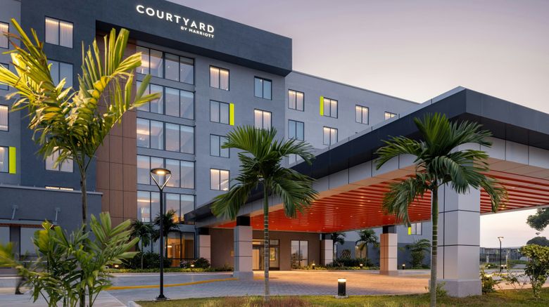 <b>Courtyard by Marriott Cheddi Exterior</b>. Images powered by <a href="https://www.leonardoworldwide.com/" title="Leonardo Worldwide" target="_blank">Leonardo</a>.
