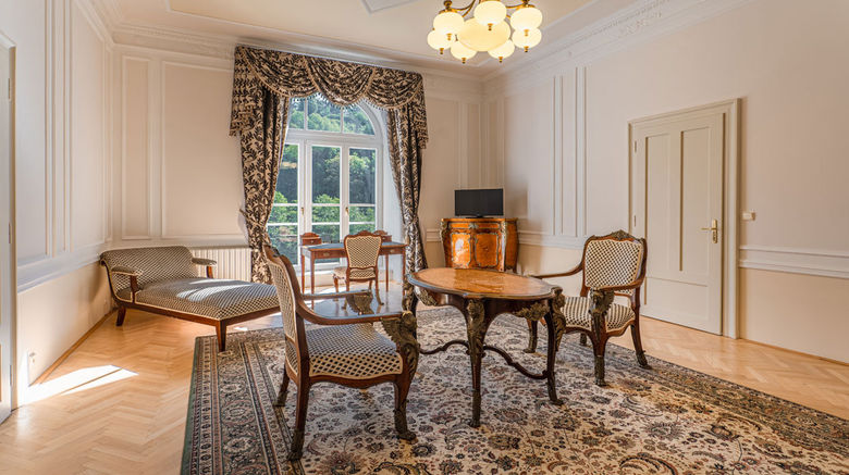 <b>Radium Palace Lazne Jachymov Suite</b>. Images powered by <a href="https://www.leonardoworldwide.com/" title="Leonardo Worldwide" target="_blank">Leonardo</a>.