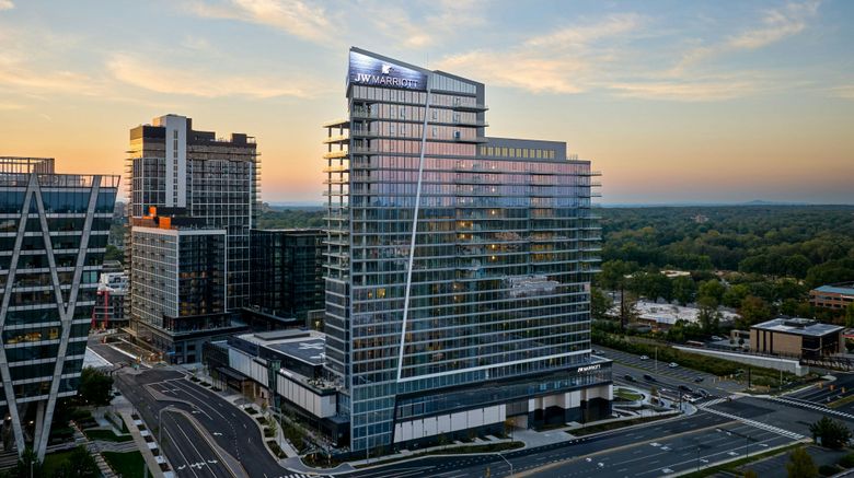 <b>JW Marriott Reston Station Exterior</b>. Images powered by <a href="https://www.leonardoworldwide.com/" title="Leonardo Worldwide" target="_blank">Leonardo</a>.
