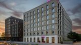 <b>MOXY London Excel Exterior</b>. Images powered by <a href="https://www.leonardoworldwide.com/" title="Leonardo Worldwide" target="_blank">Leonardo</a>.