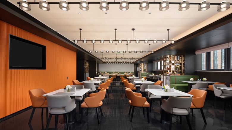 <b>Hampton Inn Nanjing North Railway Restaurant</b>. Images powered by <a href="https://www.leonardoworldwide.com/" title="Leonardo Worldwide" target="_blank">Leonardo</a>.