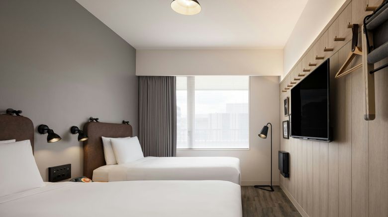 <b>MOXY Tokyo Kinshicho Room</b>. Images powered by <a href="https://www.leonardoworldwide.com/" title="Leonardo Worldwide" target="_blank">Leonardo</a>.