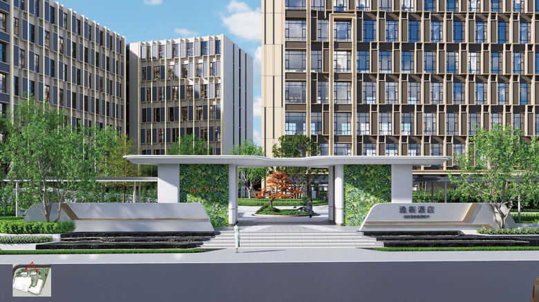 <b>EVEN Hotel Dianchi Lake Exterior</b>. Images powered by <a href="https://www.leonardoworldwide.com/" title="Leonardo Worldwide" target="_blank">Leonardo</a>.