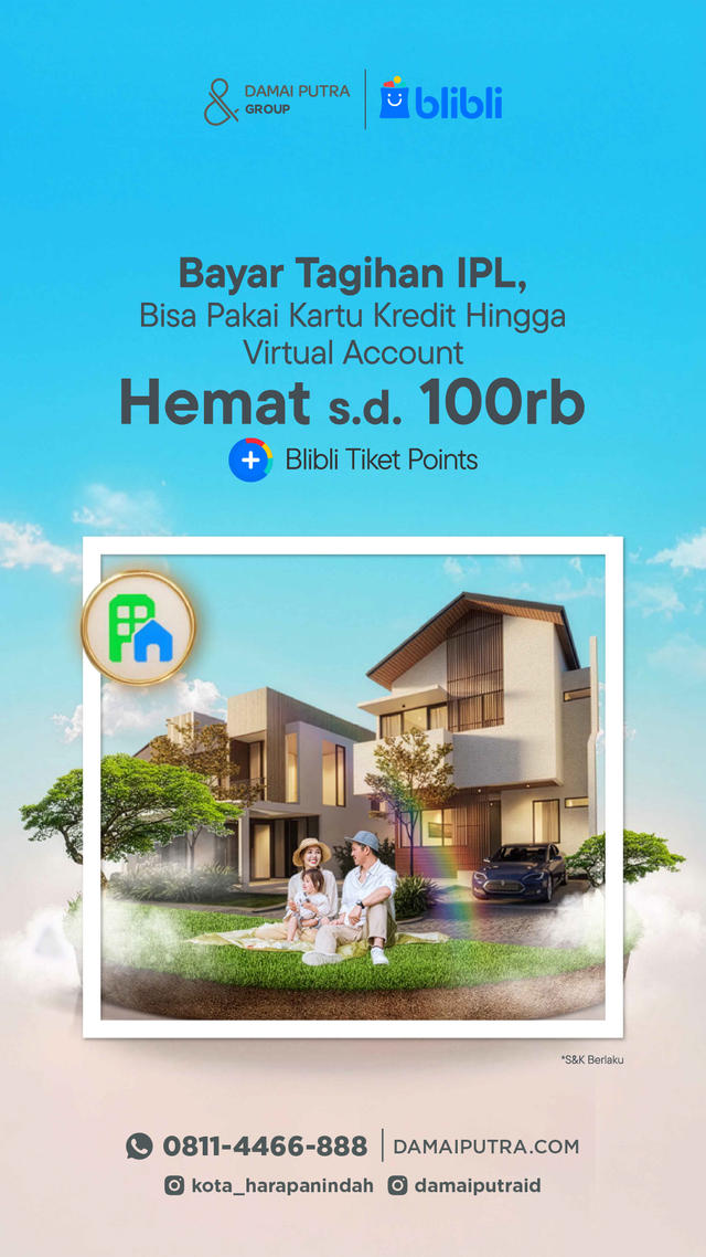 Bayar Tagihan IPL Hemat s.d. Rp100.000