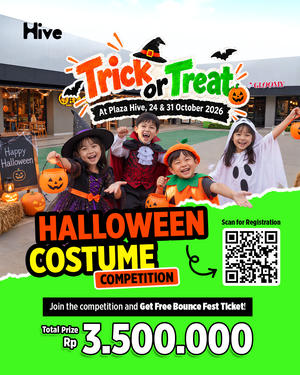 Ikuti Lomba Kostum Halloween di Hive, Menangkan Hadiah Total Rp3,5 Juta