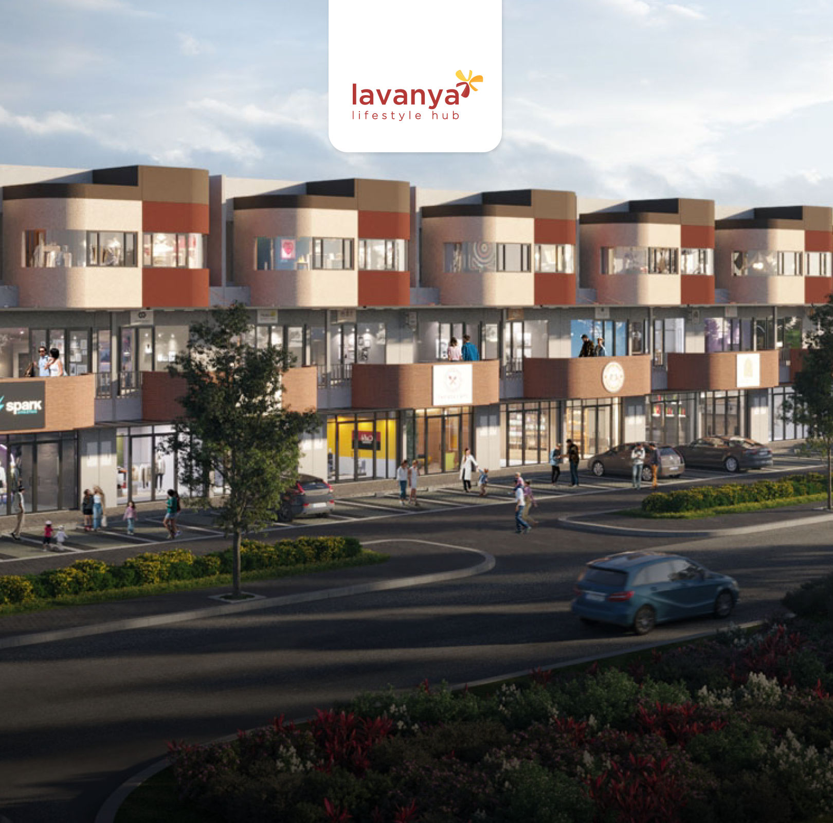 Lavanya Lifestyle Hub | Ruko Alfresco di Kota Harapan Indah - Damai Putra Group