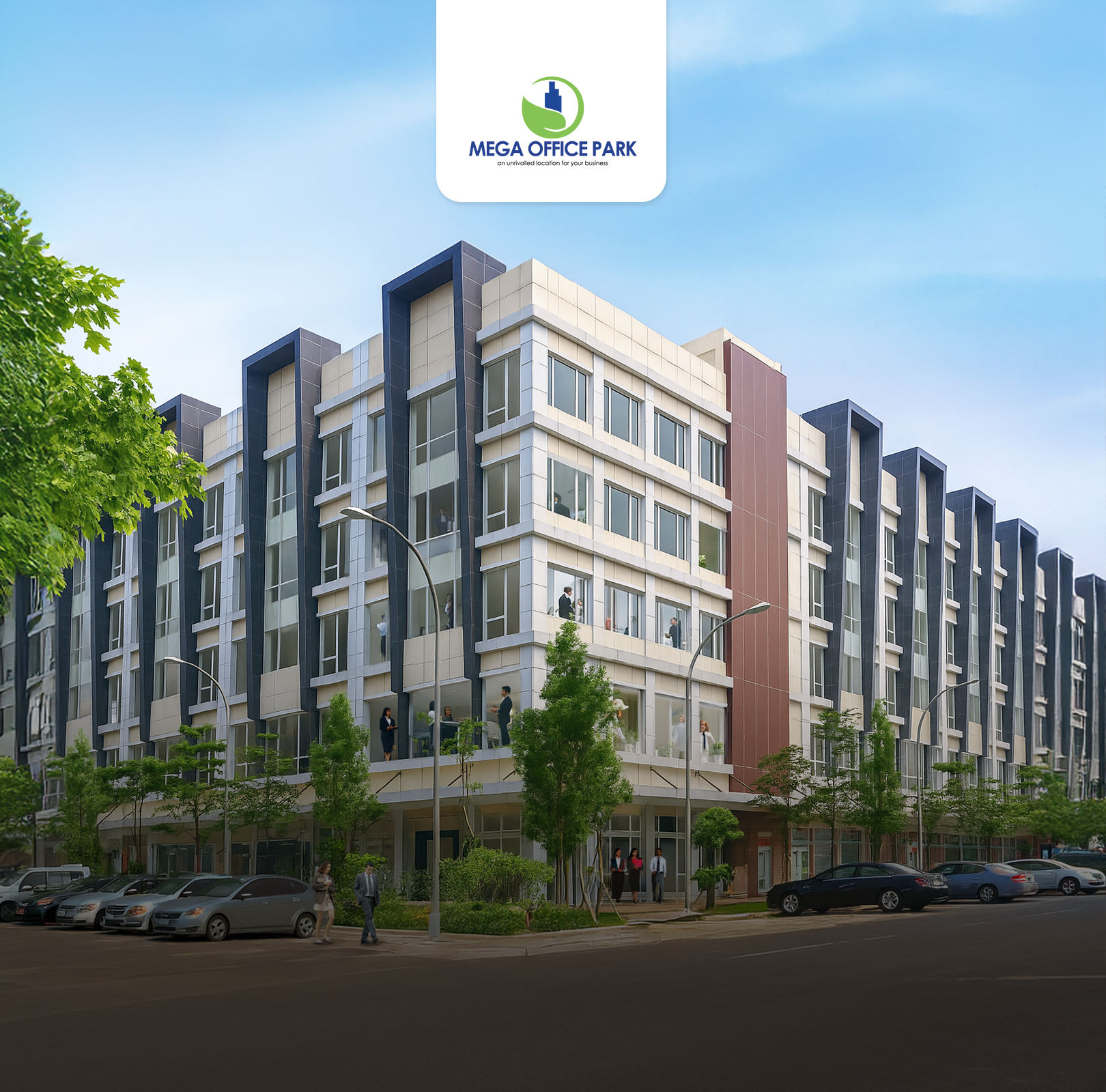 Mega Office Park | Gedung Komersial Premium 6 Lantai - Damai Putra Group